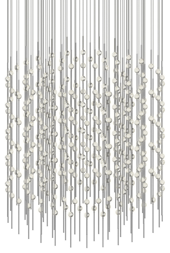 Sonneman 2172.C Constellation Centaurus Cylinder 3 Light 48"W LED - Satin Brass