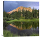 "Red Mountain Reflected In Pond, San Juan Mountains, Colorado" Artwork