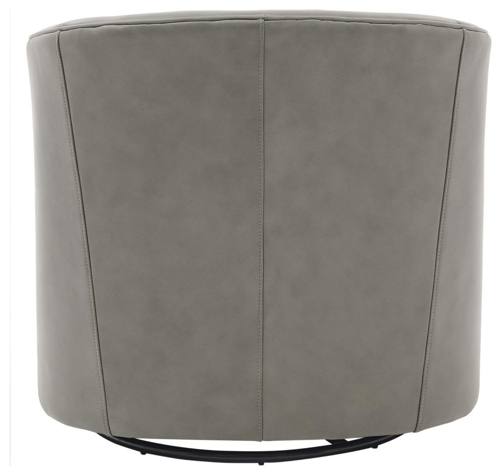 Walsh Swivel Accent Arm Chair, Garrett Gray