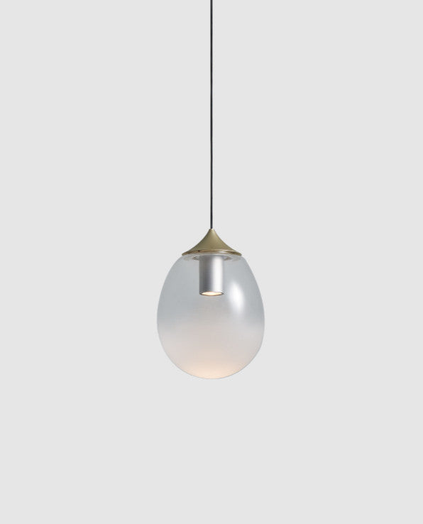 MIST LED Pendant, Champagne Gold, Small