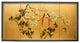 Love Birds on Traditional Gold Leaf
