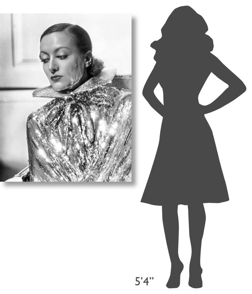 "Joan Crawford" Stretched Canvas Giclee by Hollywood Photo Archive, 31x40"