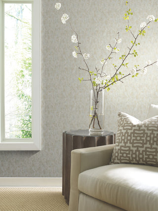 Neutral & Gold Shimmering Patina Wallpaper