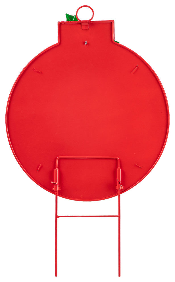 24"H Metal Ornament Yard Stake