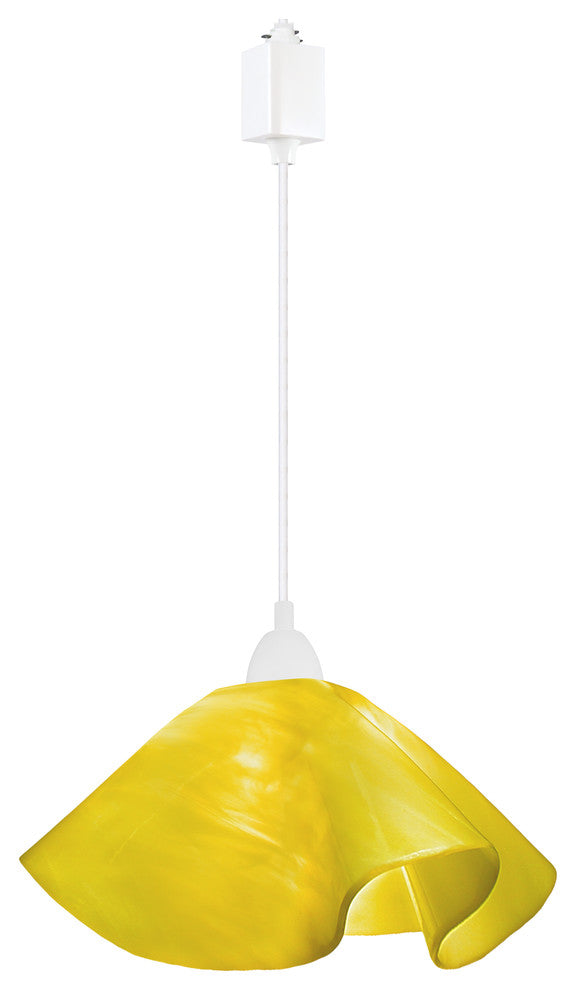 Jezebel Radiance Lily Large Track Light, Canary Yellow