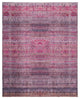 Welch Oriental Machine Washable Pink/Purple Rug, 10'6"x14'