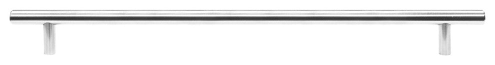 LessCare Brushed Nickel Bar-Style Handle/Pull, 36" (Set of 10 Pieces)