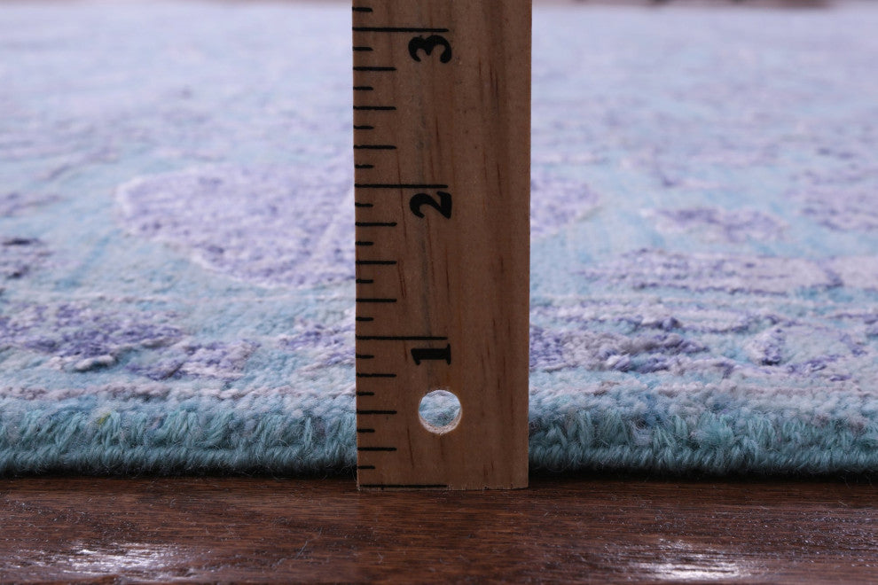 8' 1" X 10' 2" Wool & Silk Persian Hand-Knotted Rug - Q15563