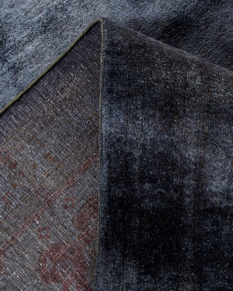 Fine Vibrance, One-of-a-Kind Handmade Area Rug Gray, 14'10"x9'4"