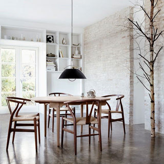 Modern Dining Chairs Solid Wood Armchairs Handmade Assembled Chair Set of 2, Espresso, Armchair