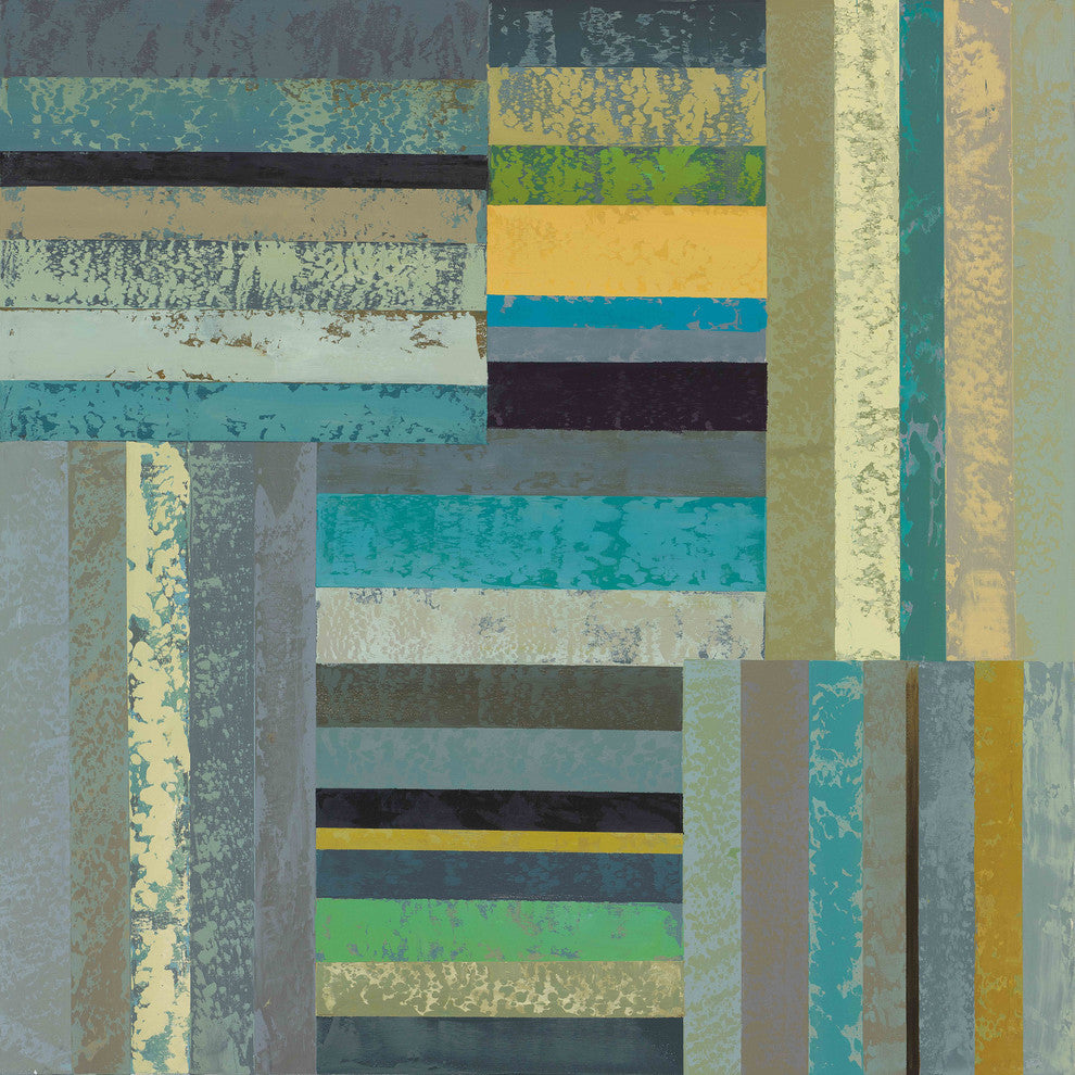 "Midnight II" Painting Print on Canvas by Julie Joy