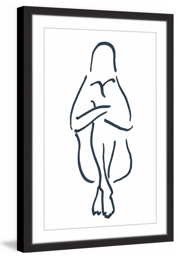 "Engulfed" Framed Painting Print, 12"x18"