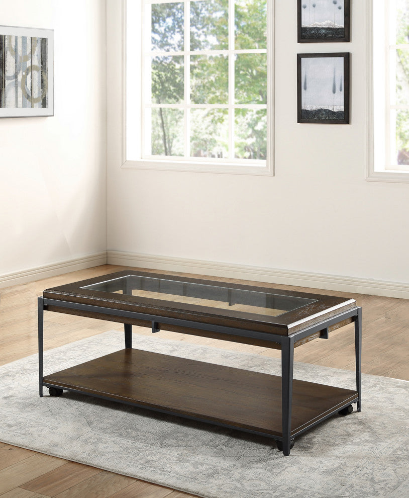 Waco Cocktail Table With Casters