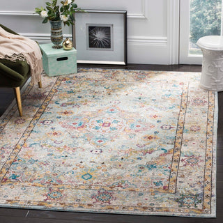 Safavieh Aria Ara183E Vintage/Distressed Rug, Beige/Blue, 5'1"x7'6"