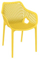 Compamia Air Dining Armchair, Set of 2, Yellow
