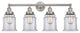 Innovations 616-4W-SN-G182 Canton 4 Light Bath Vanity Light Brushed Satin Nickel