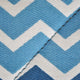 Nautical Blue Chevron Kitchen Set