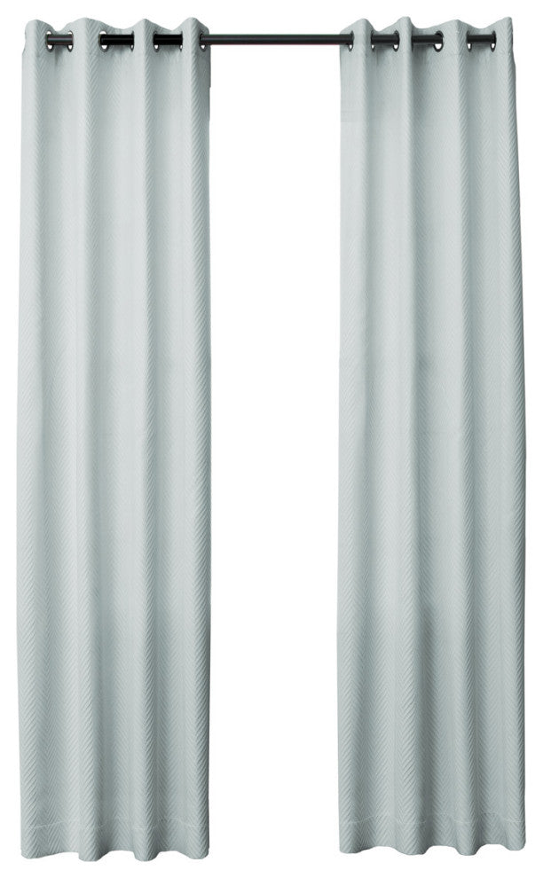 Aria 50"x96" Grommet Top Window Panel, Spruce