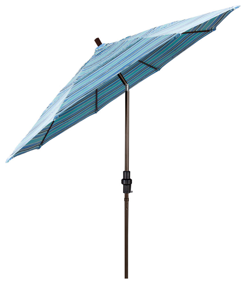 Fiberglass Umbrella Collar Tilt, Sunbrella, Dolce Oasis, 11'