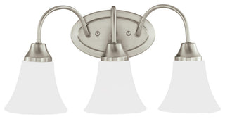 Holman 3-Light Wall/Bath, Brushed Nickel