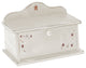 Farmhouse Pine Bread Box, Antique White