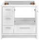 Virage 36 Freestanding, Bathroom Vanity, Glossy White Cabinet
