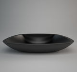 Teknoform Vessel Sink, Black Polish
