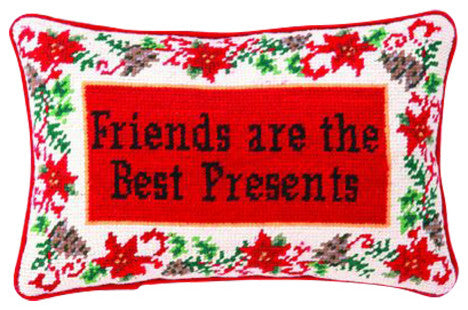 Friends Are The Best Presents Pillow
