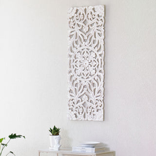 Malito Wall Medallion, White