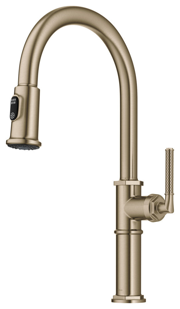 Sellette Pull-Down Kitchen Faucet, Brushed Gold, Model Kpf-4100bg