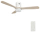 52'' 3 Blade Smart Rustic Ceiling Fan With Dim Light and Remote Control
