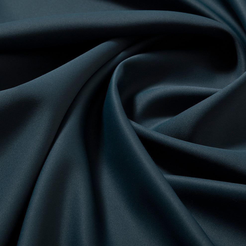 Solid Grommet Top Thermal Insulated Blackout Curtains, Navy, 84"