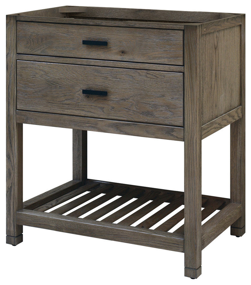 Blake Vanity With Open Shelf, 30"