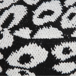 Modern Leopard Print Pouf Ottoman