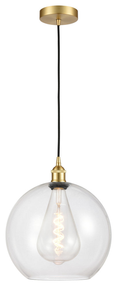 Innovations 616-1P-SG-G122-12-LED 1-Light Mini Pendant, Satin Gold