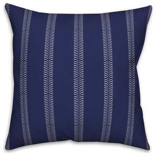 Navy Lines 20x20 Indoor/Outdoor Pillow