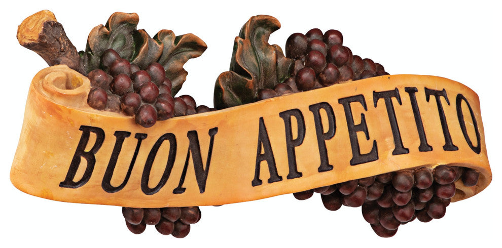 Buon Appetito Plaque