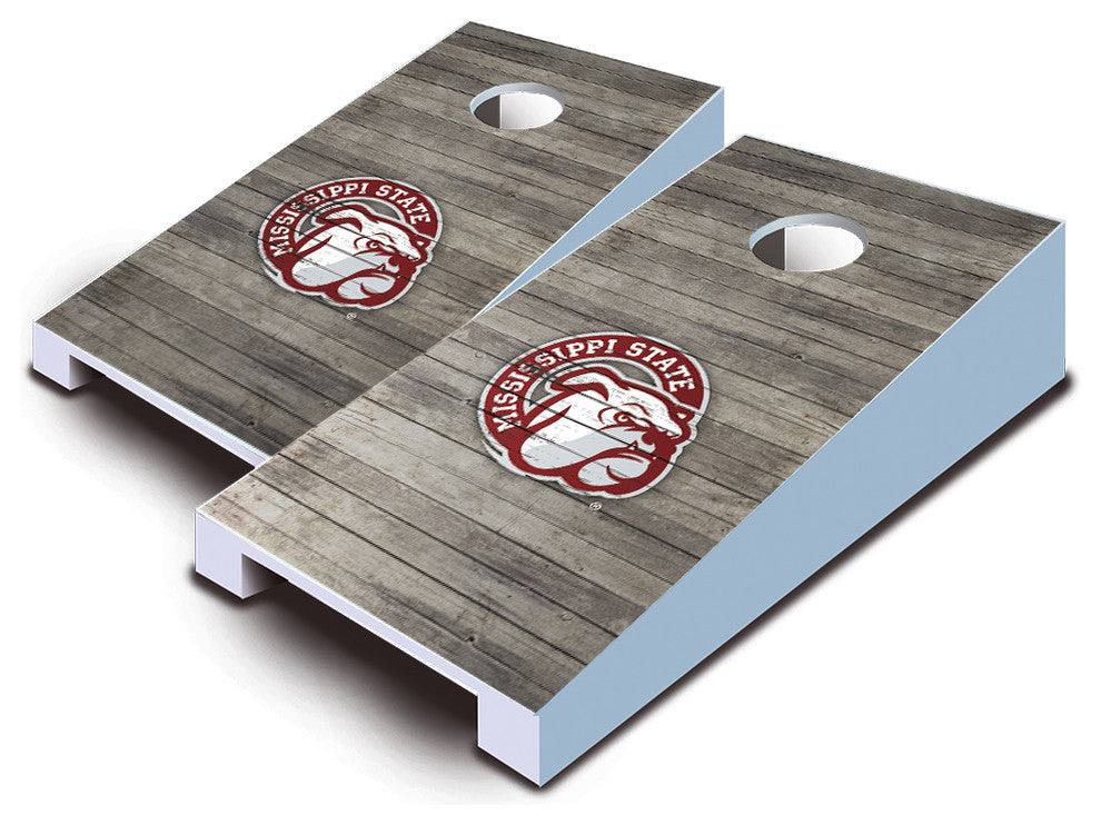 Mississippi State Distressed Tabletop Set