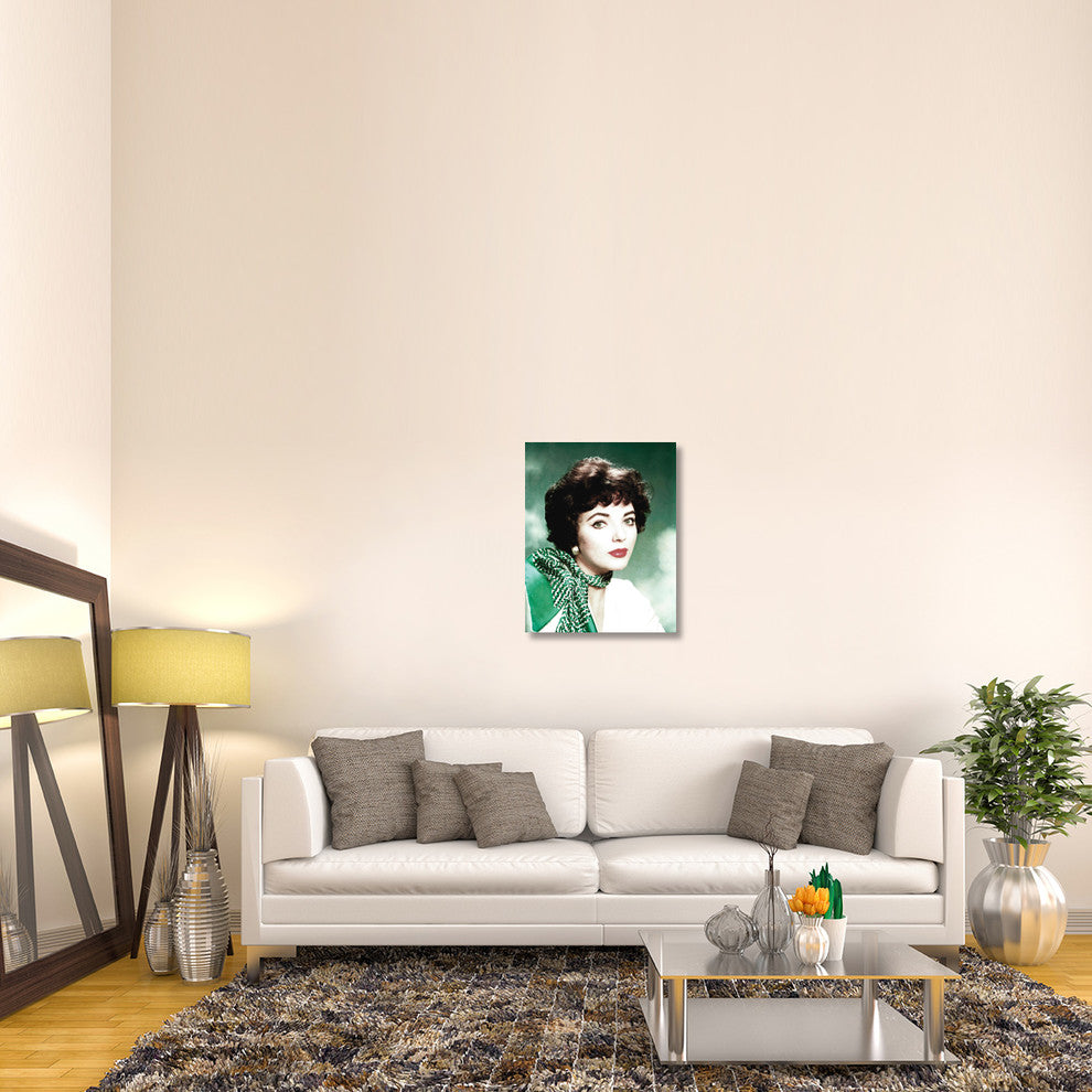 "Joan Collins" Stretched Canvas Giclee by Hollywood Photo Archive, 24"x30"