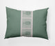14x20" Fish Chips Nautical Decorative Indoor Pillow, Sage