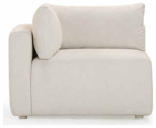 Hangover Cream Modular Outdoor Corner Chair