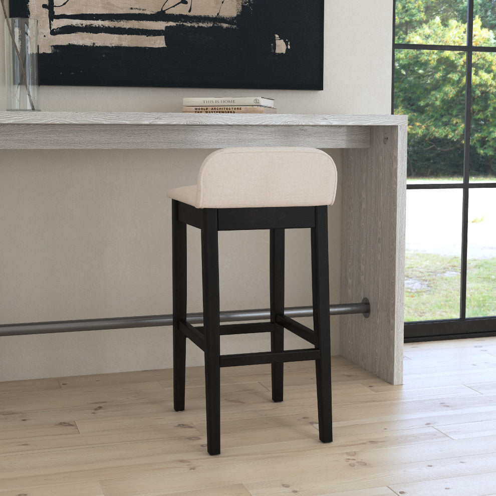 Hillsdale Maydena Wood Bar Height Stool