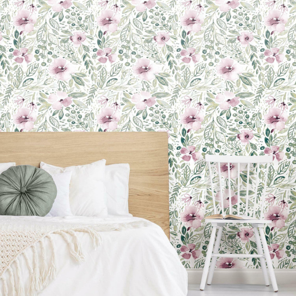 Clara Jean April Showers Peel & Stick Wallpaper