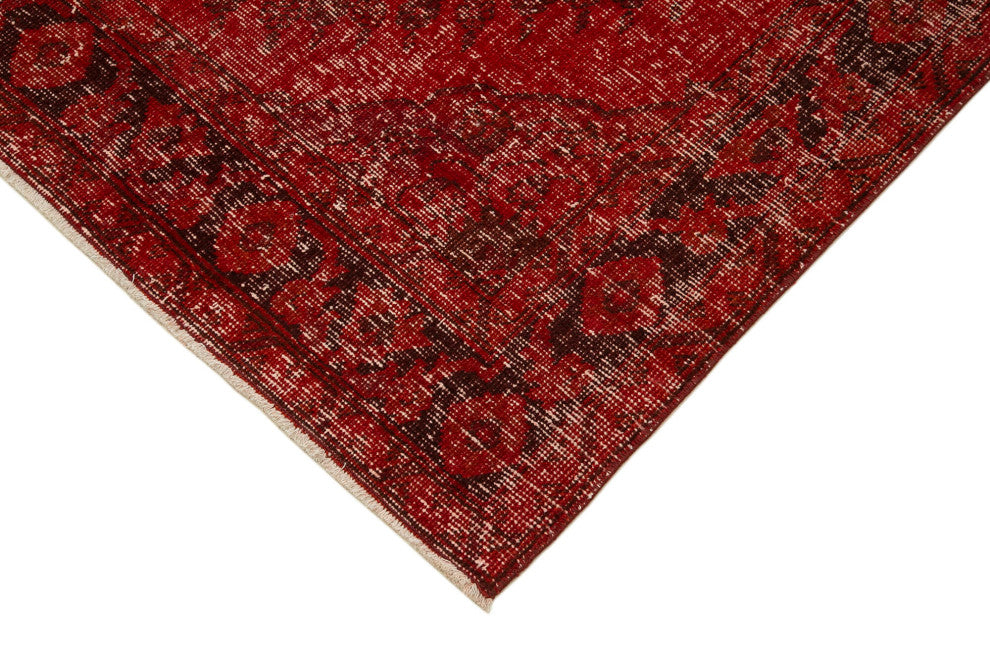 Rug N Carpet - Hand-knotted Turkish 4' 9" x 12' 8" Vintage Runner Rug