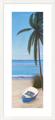 "Escape To Paradise II" Framed Digital Print by Diane Romanello, 21x45"