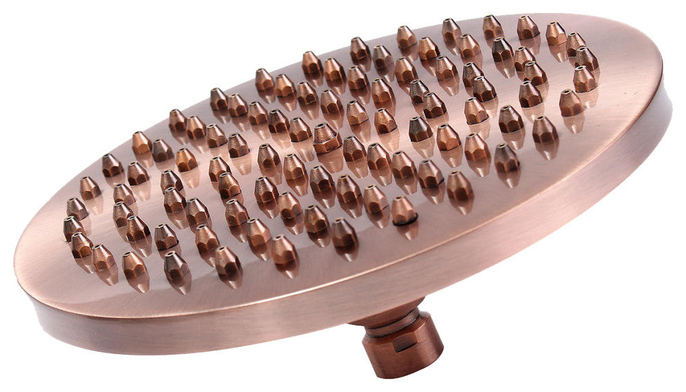 Rainfall Showerhead, Antique Red Copper