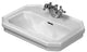 Duravit 0785500000 1930 Series 19 5/8" Wall Mount Bathroom Sink with Overflow