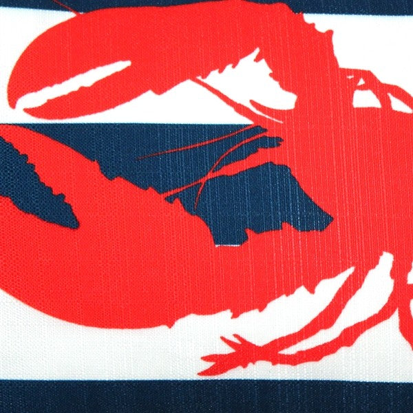 Pillow Decor, Red Lobster Nautical Throw Pillow 12x20