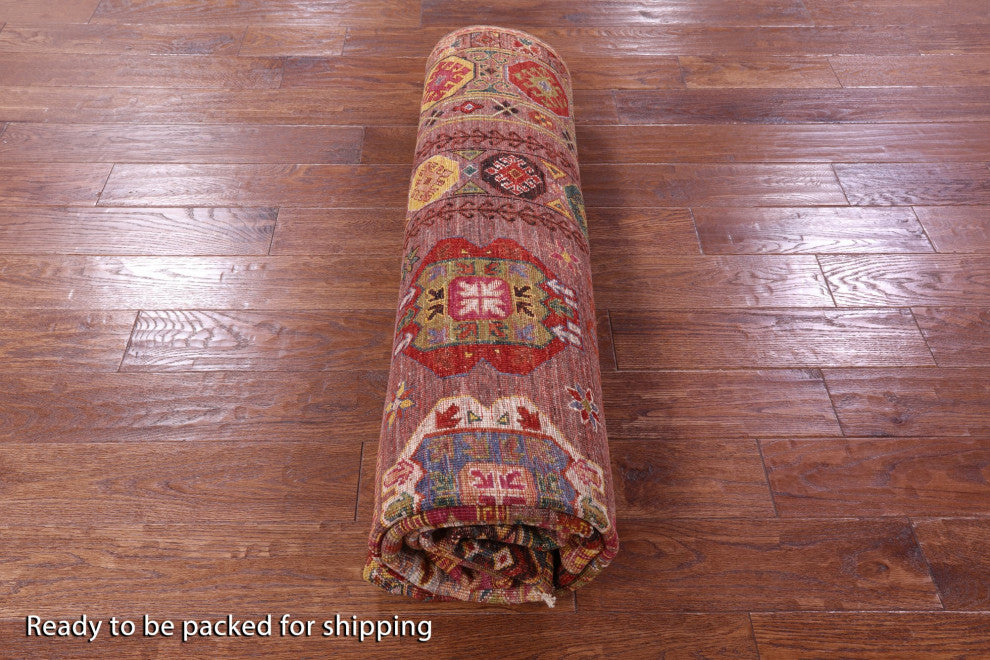 6' 9" X 10' 0" Handmade Persian Wool Rug - Q12496