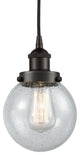 Innovations Lighting 616-1PH-10-6 Beacon Pendant Beacon 6"W Mini - Oil Rubbed